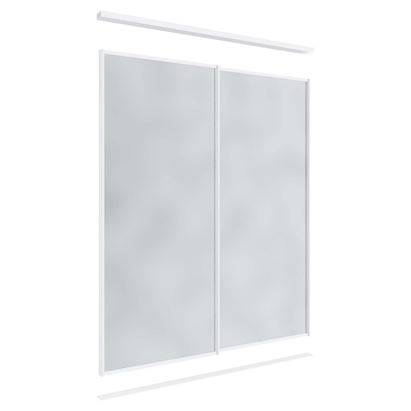 Lugna 2 Sliding Doors Package - 2 Mirror