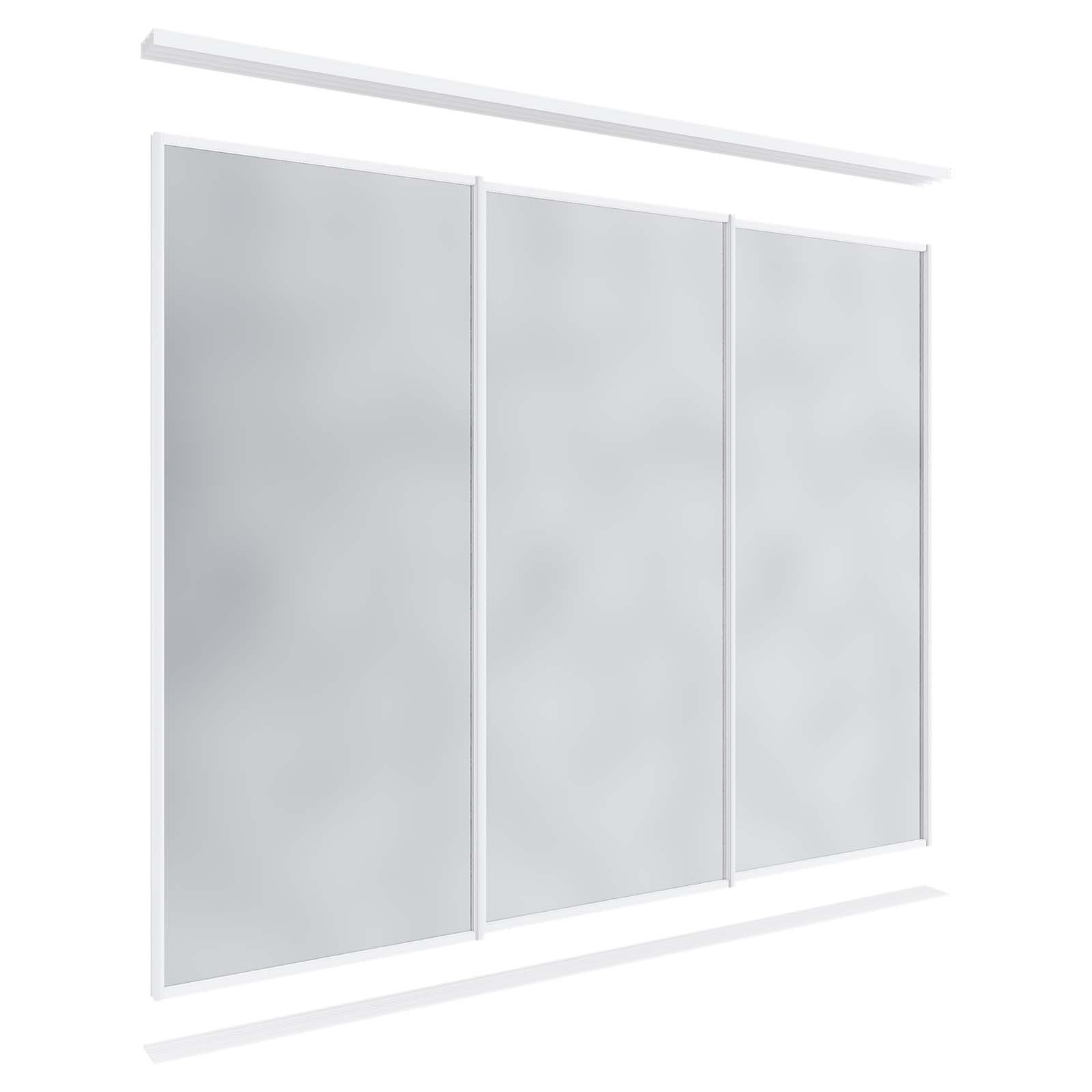 Lugna 3 Sliding Doors Package - 3 Mirror
