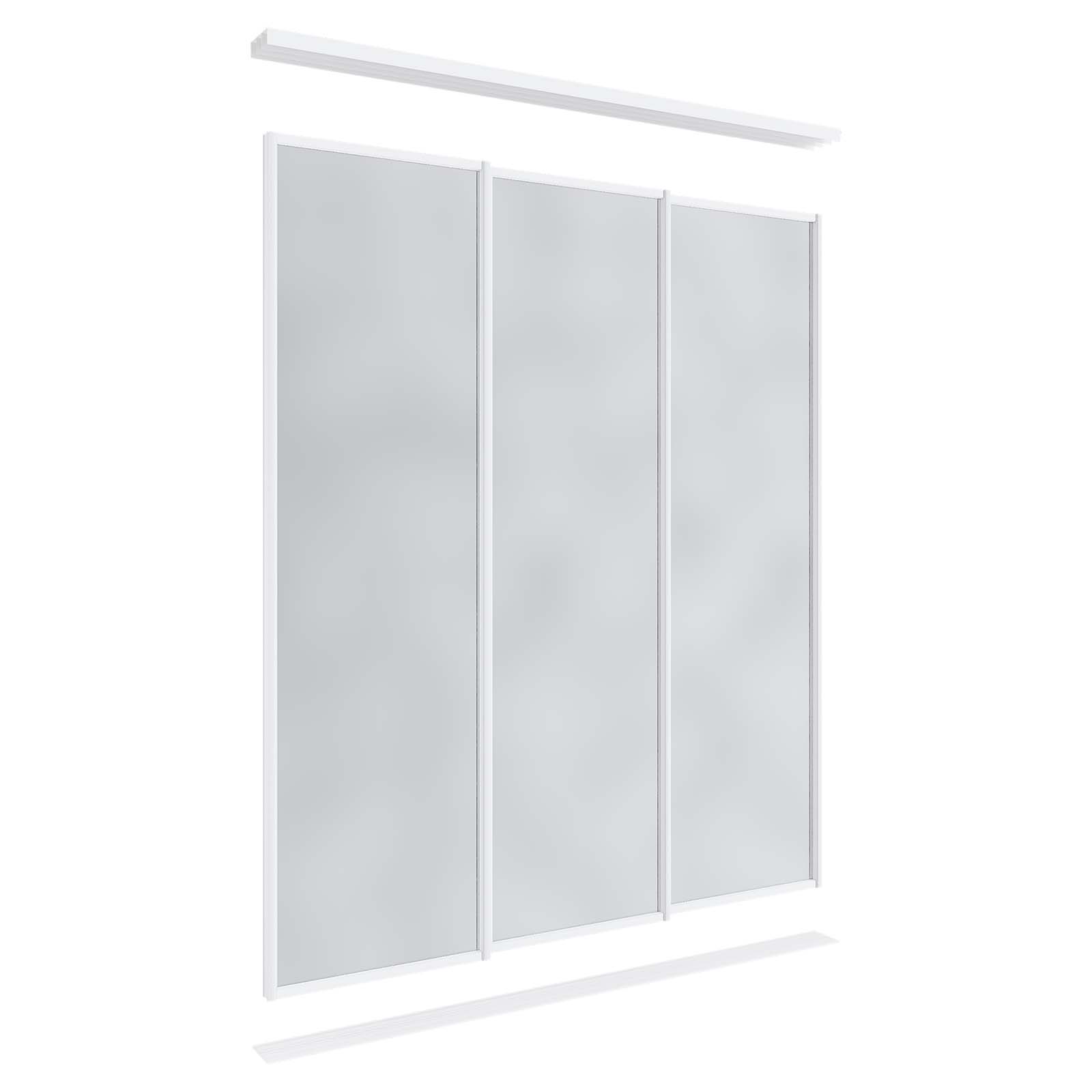 Lugna 3 Sliding Doors Package - 3 Mirror