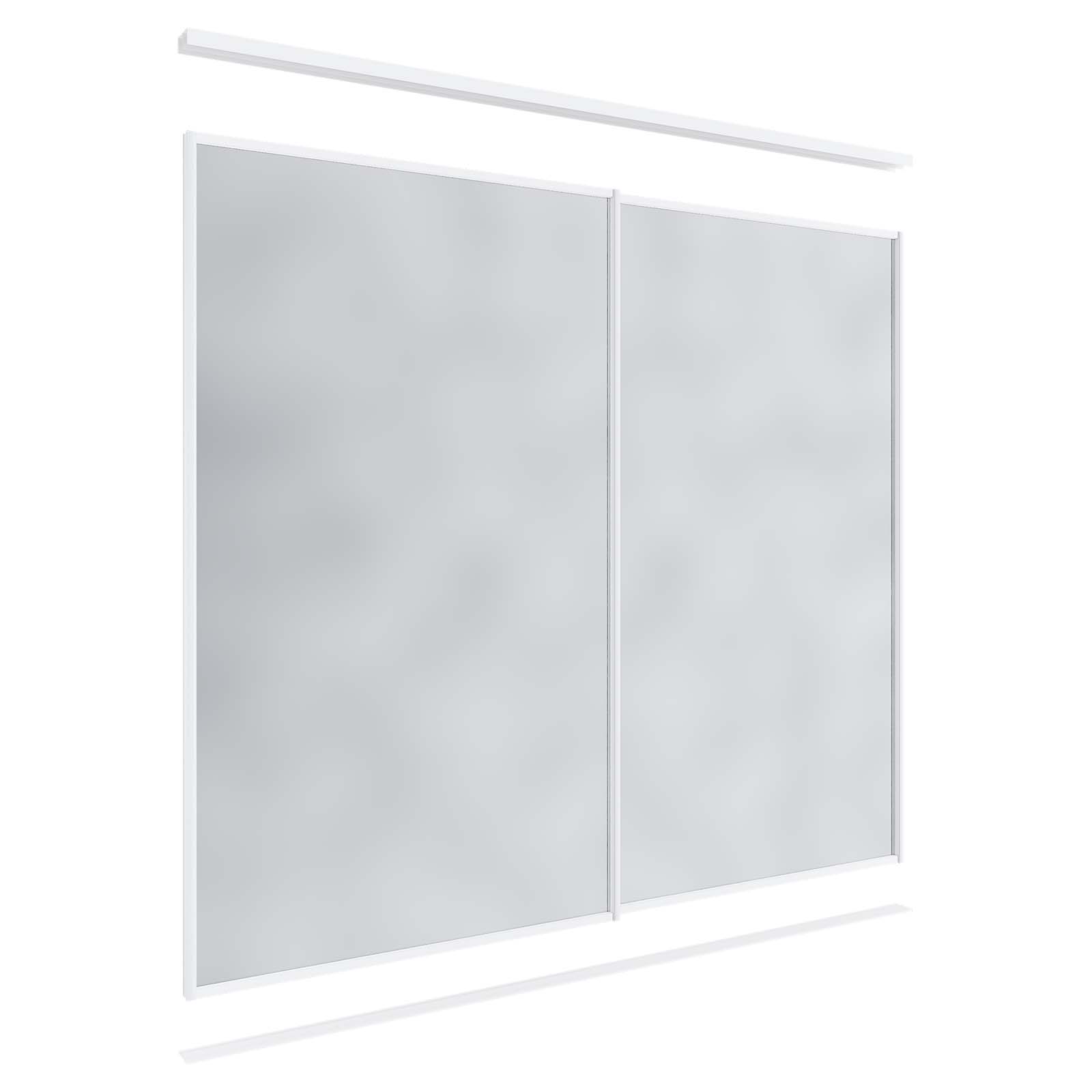 Lugna 2 Sliding Doors Package - 2 Mirror