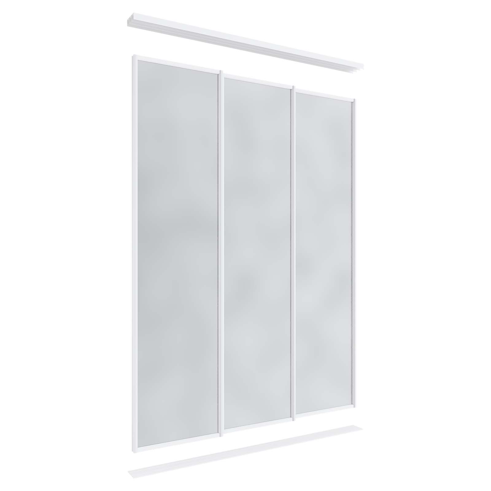 Lugna 3 Sliding Doors Package - 3 Mirror