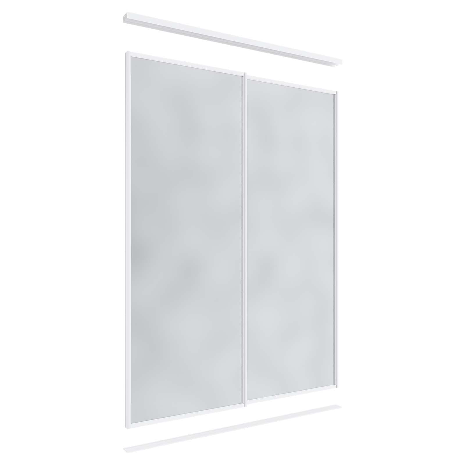 Lugna 2 Sliding Doors Package - 2 Mirror