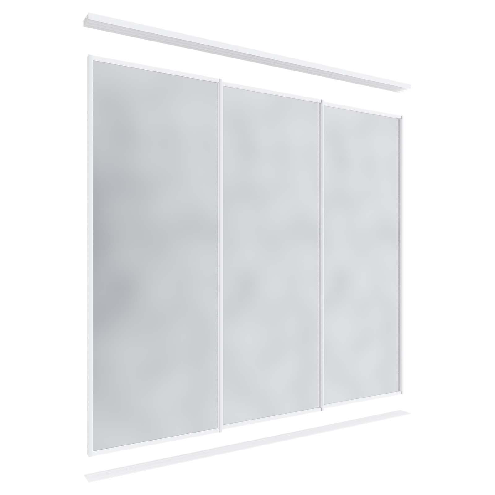 Lugna 3 Sliding Doors Package - 3 Mirror