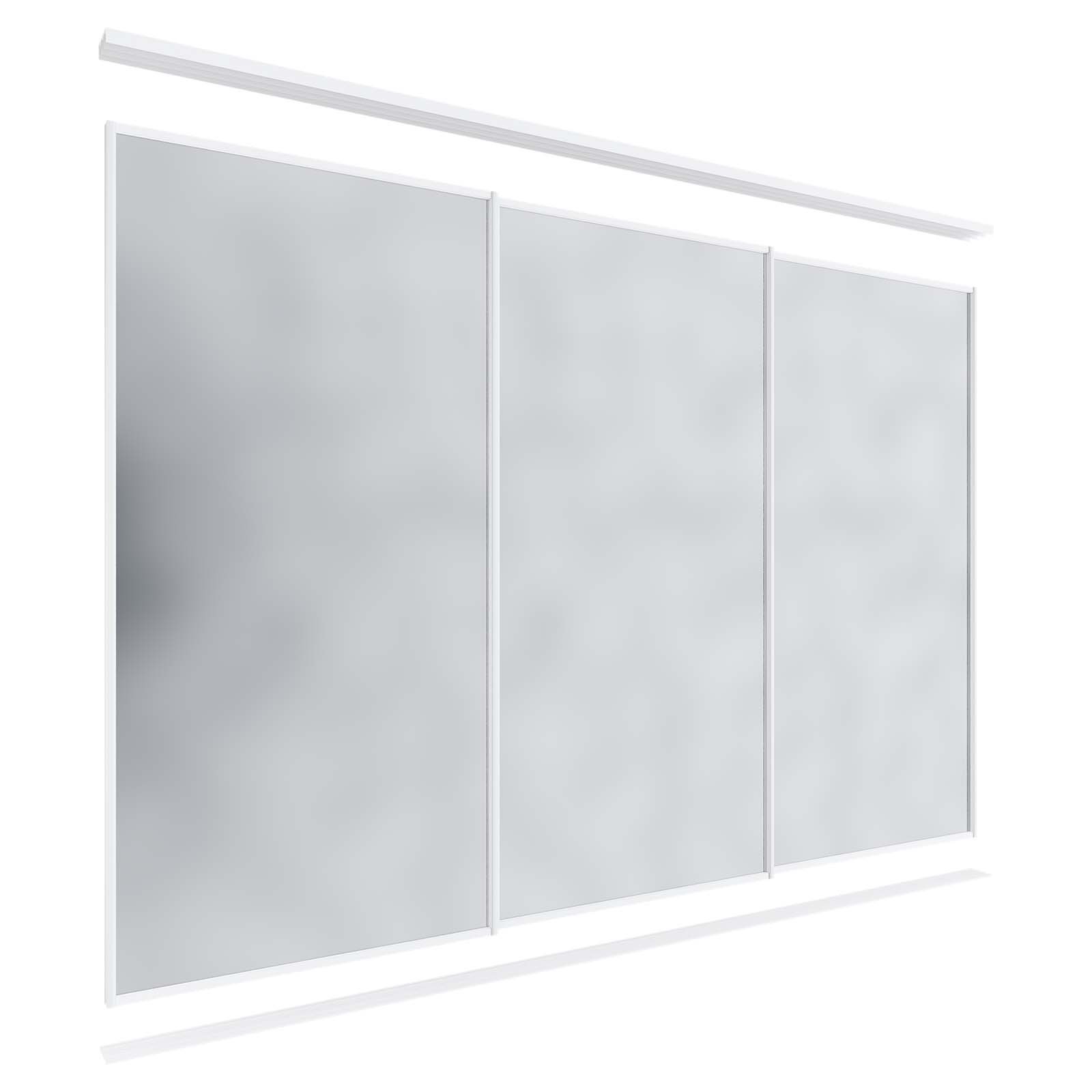 Lugna 3 Sliding Doors Package - 3 Mirror