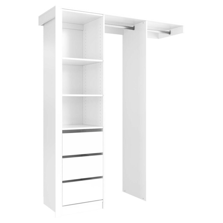Lugna Built-In Package 2 to suit 1500 to 1800mm wardrobe space