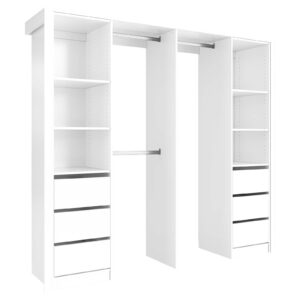 Lugna Built-In Package 6 to suit 2100 to 2400mm wardrobe space