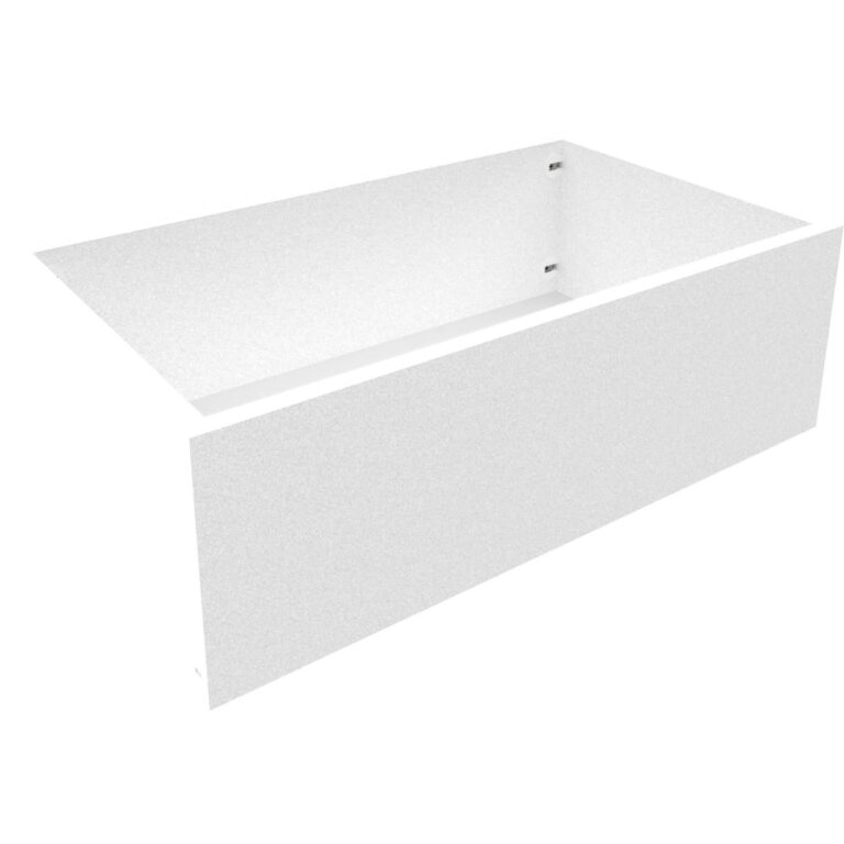 Lugna internal drawer to suit 600 x 380mm cabinet shell in white